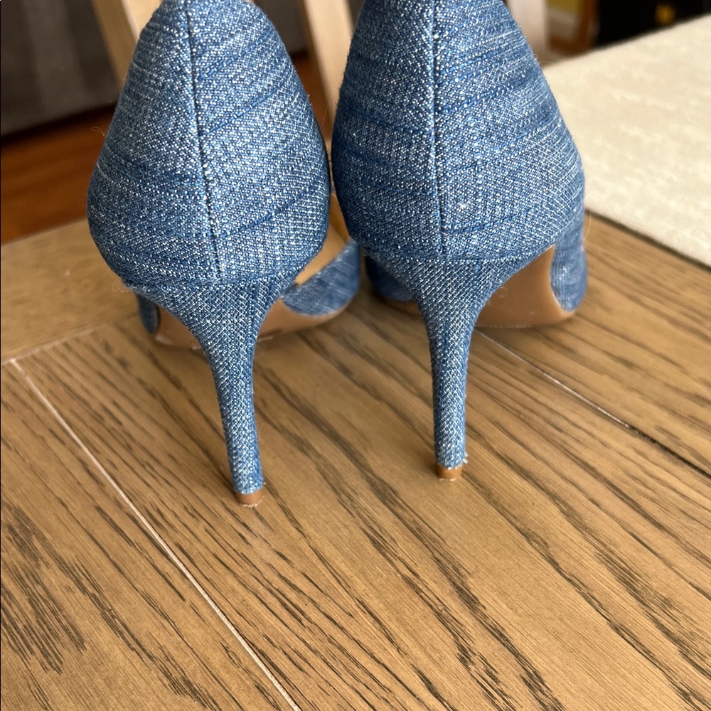 Jessica Simpson Navy Heels - Picture 3 of 4